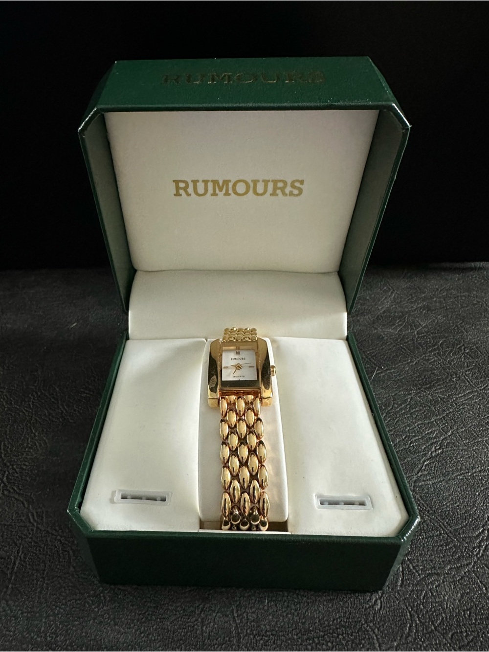 Vintage Rumours Gold-Tone Women’s Bracelet Watch - Picture 2 of 5